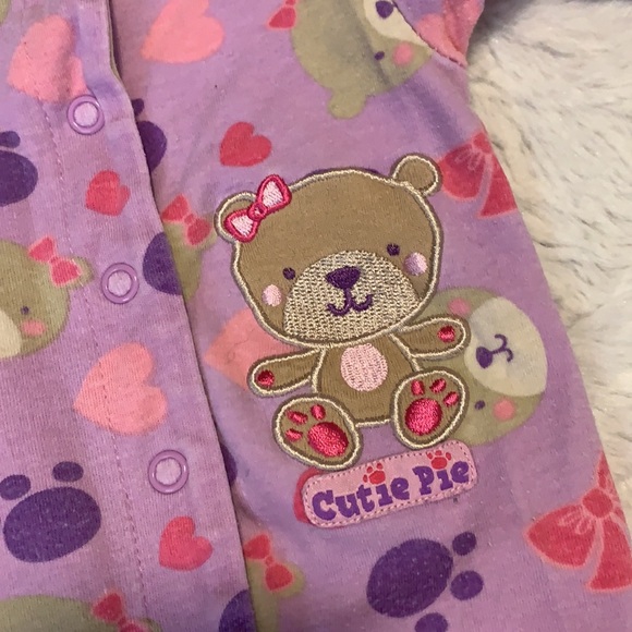 Bear footie (3 for $10) - Picture 4 of 6